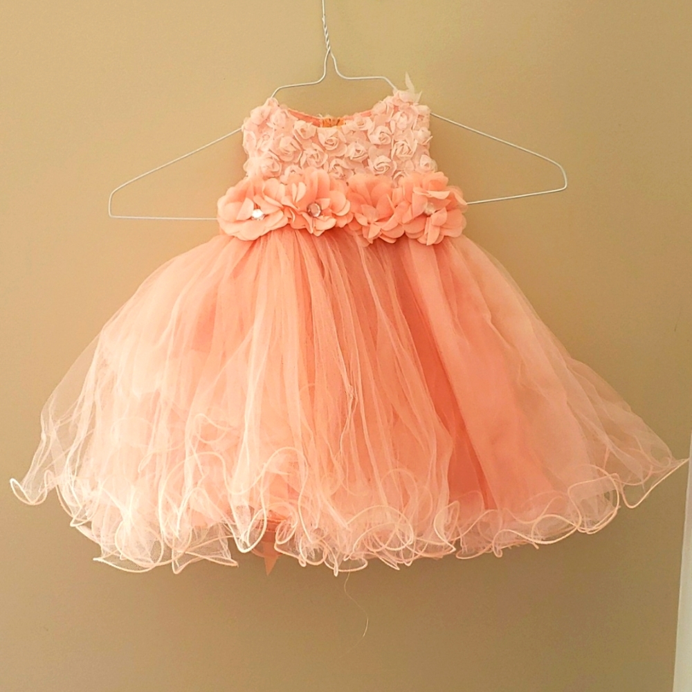 Pink 12 month girls tulle dress